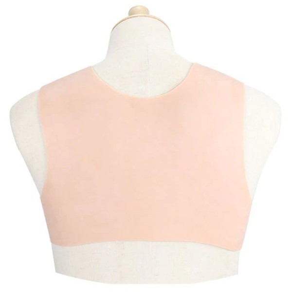 Buste faux seins, poitrine volumineuse, encolure ronde