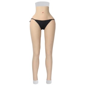 Legging faux vagin réaliste trangenre, taille haute