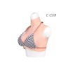 Buste faux seins prix discount, col haut