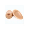 Fausse poitrine en silicone, en forme de goutte d'eau