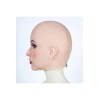 Masque réaliste en silicone tête pleine ou demi-tête, avec maquillage