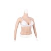 Buste poitrine silicone manches longues