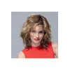 Perruque mi longue Monofilament, ultra-tendance
