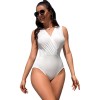 Body moulant blanc - Paris Hollywood