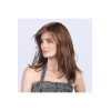 Perruque longue monofilament, femme fatale