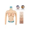 Buste faux seins manches longues