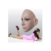 Masque silicone demi-tête, un look féminin surprenant