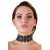 Collier brodé avec strass - Cotelli Accessoires