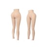 Ensemble buste faux seins et legging taille haute en silicone