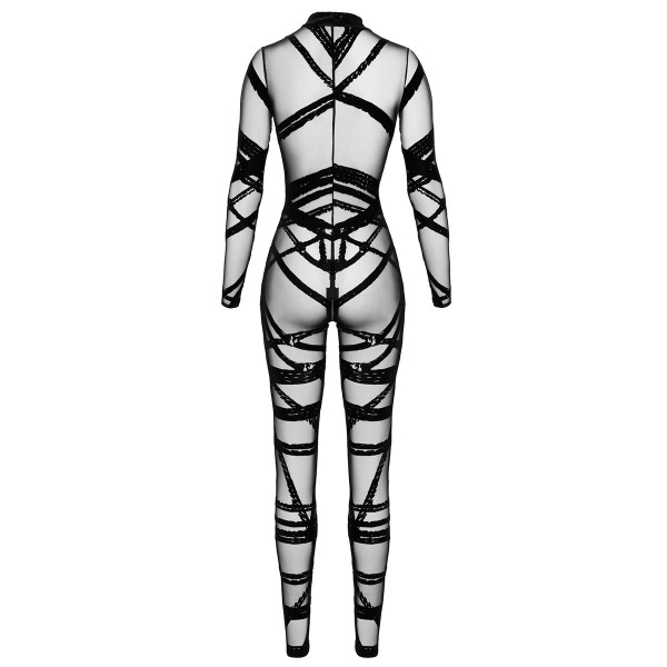 Combinaison floquée Bondesque F357 - Noir Handmade