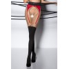 Collants ouverts TI003 - rouge