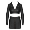 Ensemble top et jupe courte noir - Cottelli PARTY