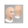 Masque féminin en silicone tête complète
