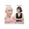 Masque féminin  tendance en silicone, tête pleine
