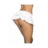 Jupette double fronce White 