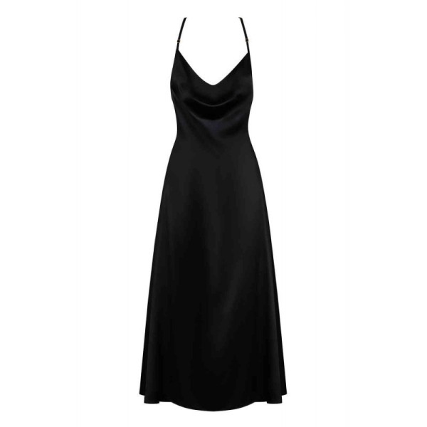 Agatya Robe - Noir