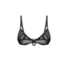 Aurorium demi-soutien-gorge noir