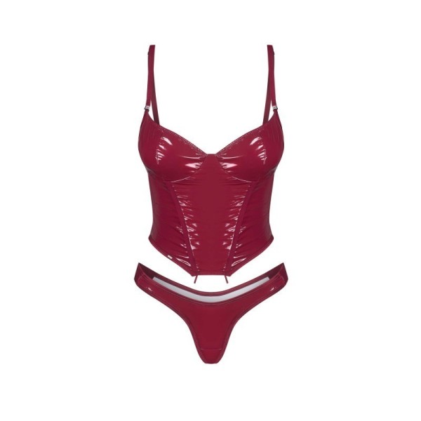 Redya Corset et string rouge
