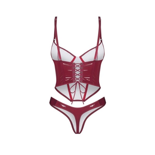 Redya Corset et string rouge