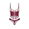 Redya Corset et string rouge
