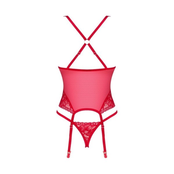 Lacelove Corset - rouge