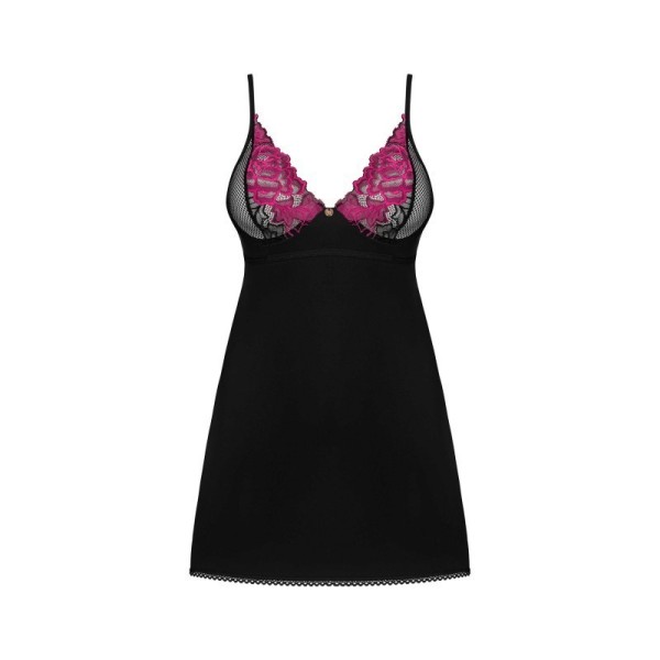 Rosenty nuisette et string - Noire