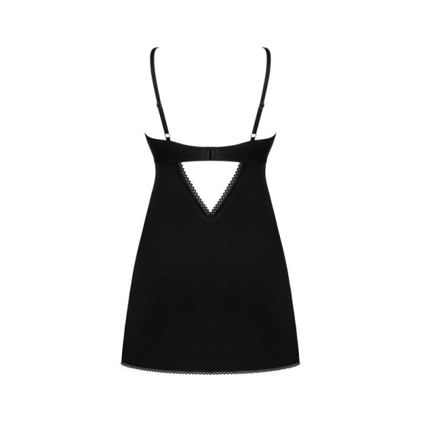 Rosenty nuisette et string - Noire
