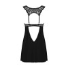 Donna Dream babydoll et String - Noire