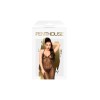 Nuisette longue et string assorti Noir Love on fire 