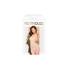 Nuisette transparente et string assorti Blanc All yours 