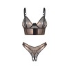 Soranna top et string ouvert
