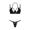 Keira Lise ensemble lingerie noir