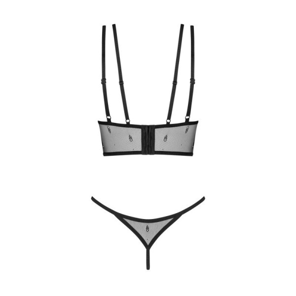 Anniverse special top et string - Noir