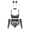 Silveria Ensemble 6 pcs - Argent et Noir