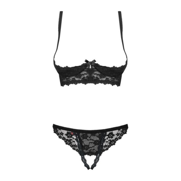 Letica Ensemble ouvert 2 pcs  - Noir
