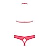 870-SEC-3 Ensemble ouvert 2 pcs - Rouge