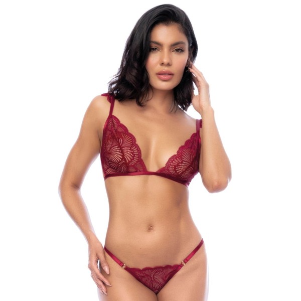 Ensemble 2 pièces couleur framboise 