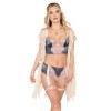 Ensemble soutien-gorge et culotte porte-jarretelles vintage 