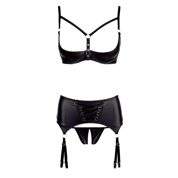 Ensemble noir trois pièces 