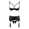 Ensemble noir trois pièces 