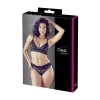 Ensemble 2 pièces dentelle avec strass 