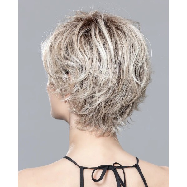 Perruque courte asymétrique Cover Mono Part Ellen Wille