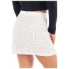 Jupe courte blanche Cassandra  Be lily Mode