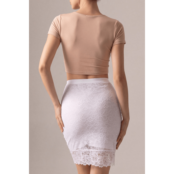 Jupe longue blanche Catalina  Be lily Mode