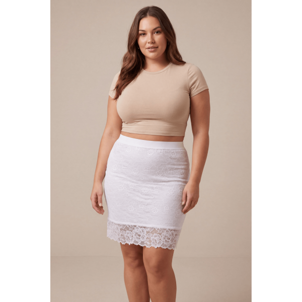 Jupe longue blanche Catalina  Be lily Mode