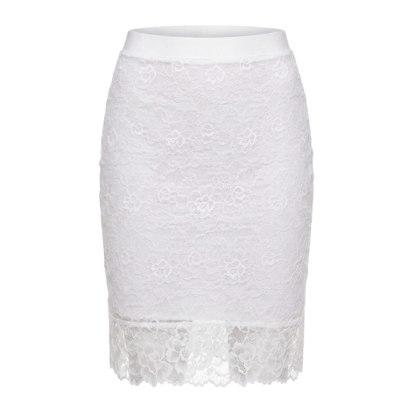 Jupe longue blanche Catalina  Be lily Mode