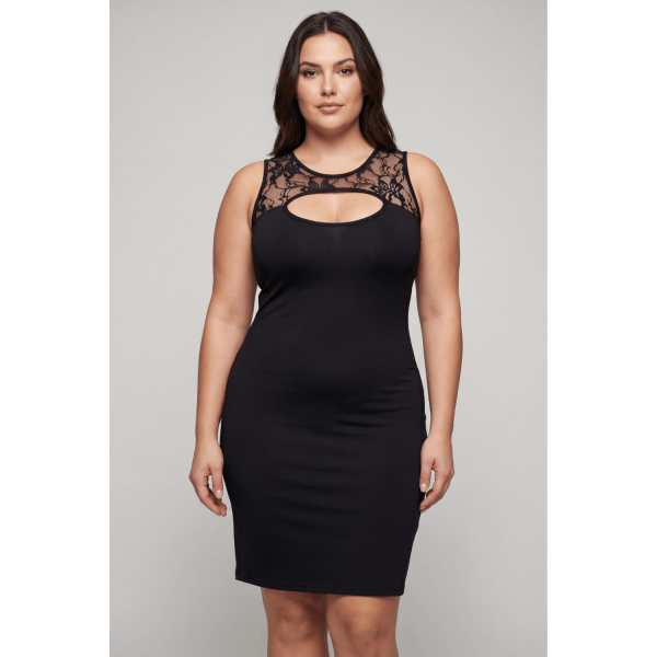 Robe noire Lora  Be lily Mode