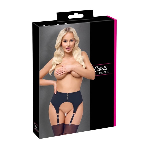 Porte-jarretelles noir mat - Cottelli LINGERIE Cotelli lingerie
