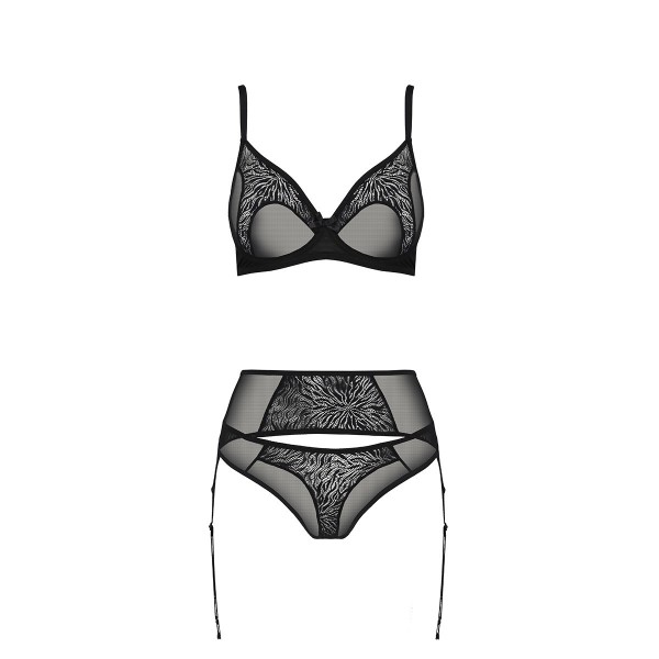 Ensemble à jarretelles Selaginella - Passion ECO Collection Passion Lingerie