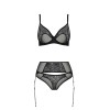 Ensemble à jarretelles Selaginella - Passion ECO Collection Passion Lingerie